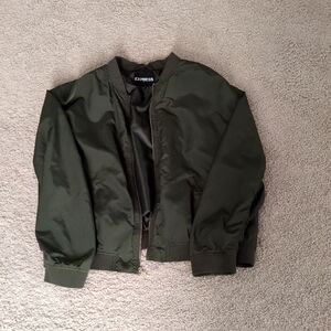 Olive green jacket